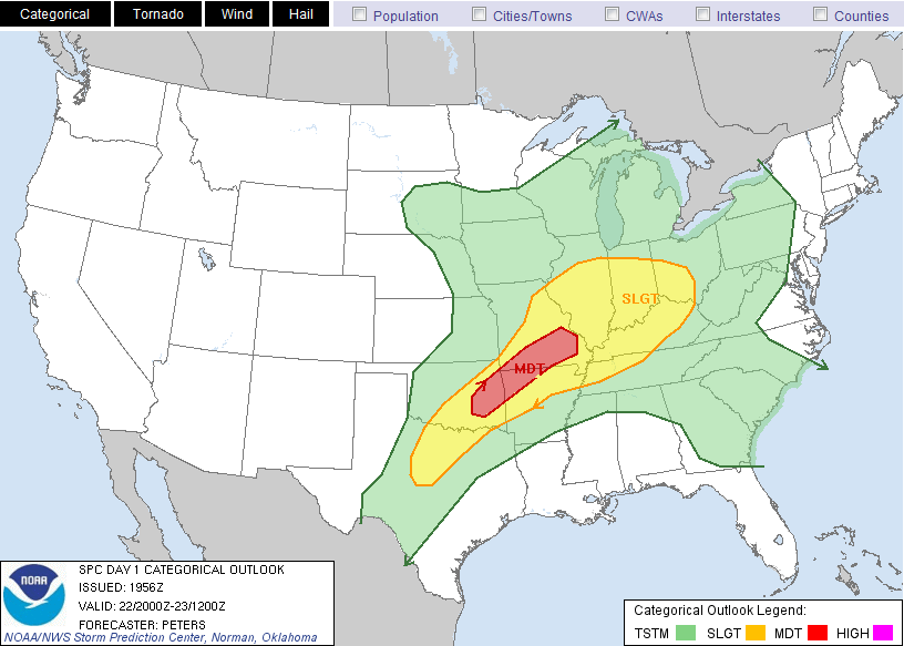 Convective Outlook Chart